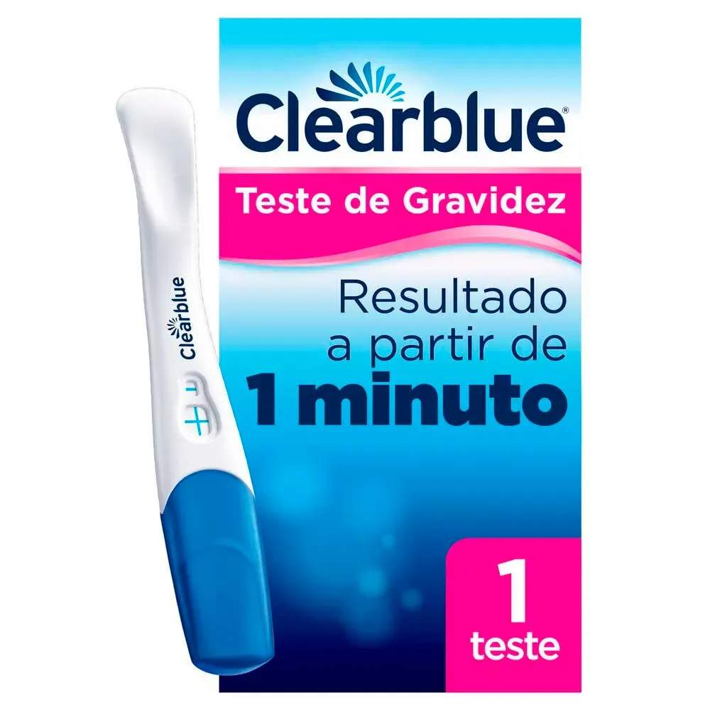 Teste De Gravidez Clearblue Deteco Rpida 1 Unidade