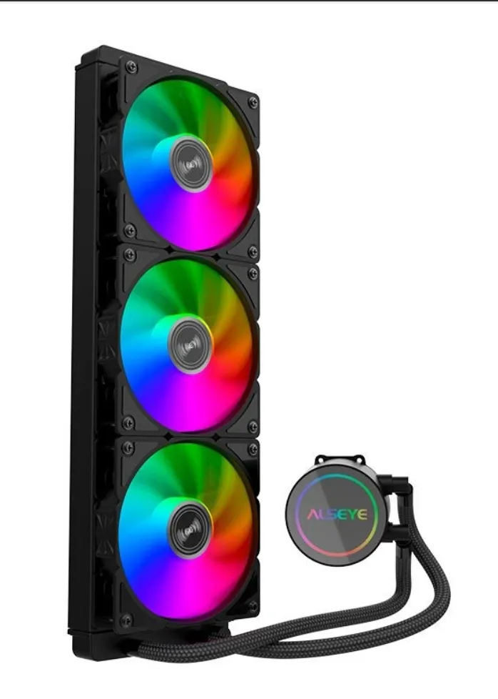 Water Cooler Alseye Y360 Ba, Argb, 360mm, Preto, Y360-ba-argb