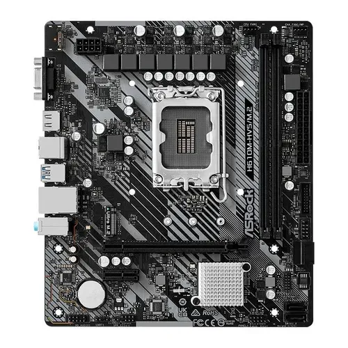 Placa Mae Asrock H610m-hvs/m.2 R2.0, Socket Lga1700, M-atx, Chipset Intel H610, H610m-hvs-m.2-r2