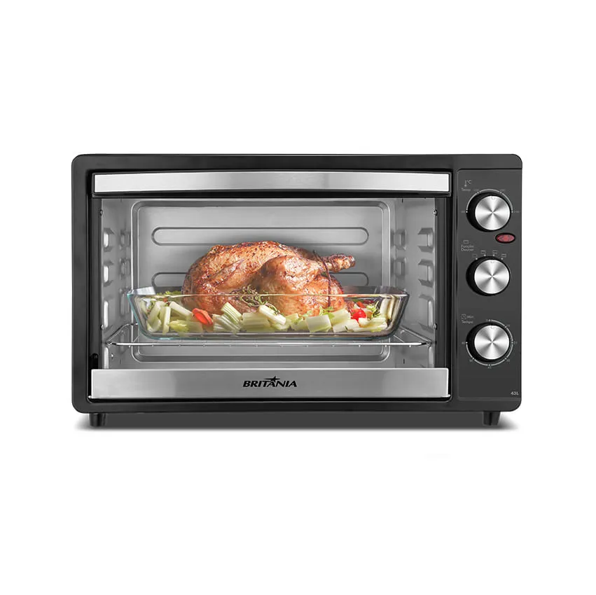 [outlet] Forno Eltrico Britnia 43l Dupla Resistncia Bfe43