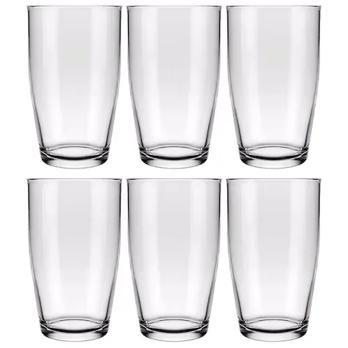 Conjunto De Copos Nadir Prosa 300 Ml  6 Peas