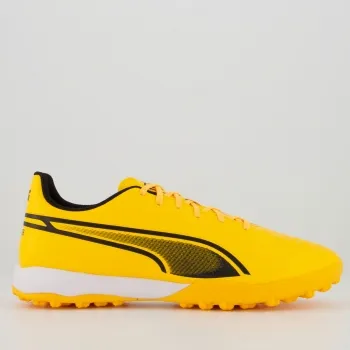 Chuteira Puma King Match Tt Society Amarela