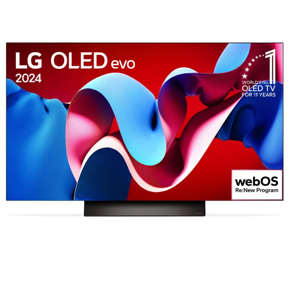 (prime) Smart Tv 4k Lg Oled Evo 55 Oled55c4, Processador A9 Ger7, Ai, Painel 144hz E Design Ultra Slim