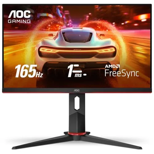 Monitor Gamer Aoc Hero 24 165hz 1ms Ajuste De Altura 24g2s/bk