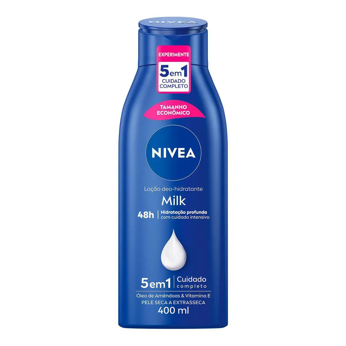 Loo Hidratante Nivea Milk Pele Seca A Extrasseca 400ml