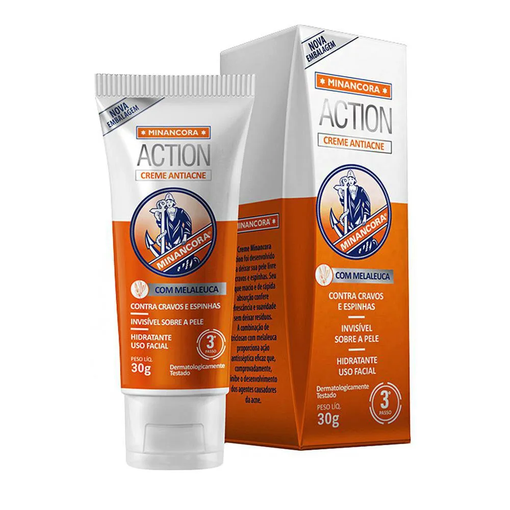 Creme Antiacne Minancora Action 30g