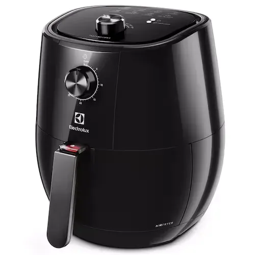 Fritadeira Eltrica Sem leo Air Fryer Electrolux Eaf10 Efficient 3,2l - Preta - 110v