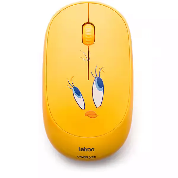 Mouse Sem Fio Looney Tunes, Piu Piu, Com 3 Botes, 94605, Leonora