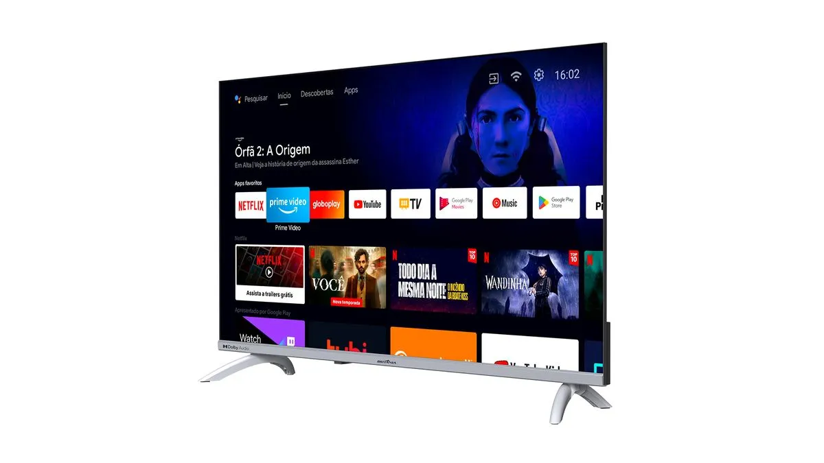 Smart Tv 32 Britnia Btv32g23agssgblh Led Dolby Audio