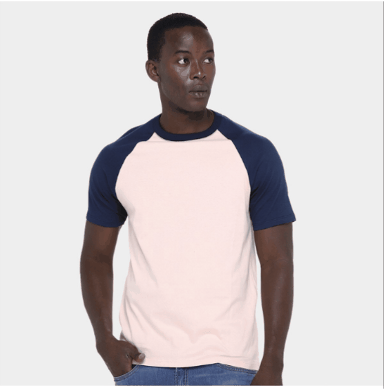 [4kiits, R$11,75 A Unidade] Camiseta Bsica Raglan Masculina