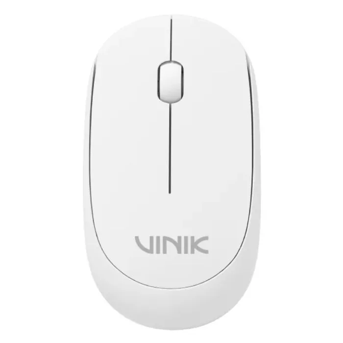 Mouse Vinik Feather Sem Fio Vf120 1200dpi Branco