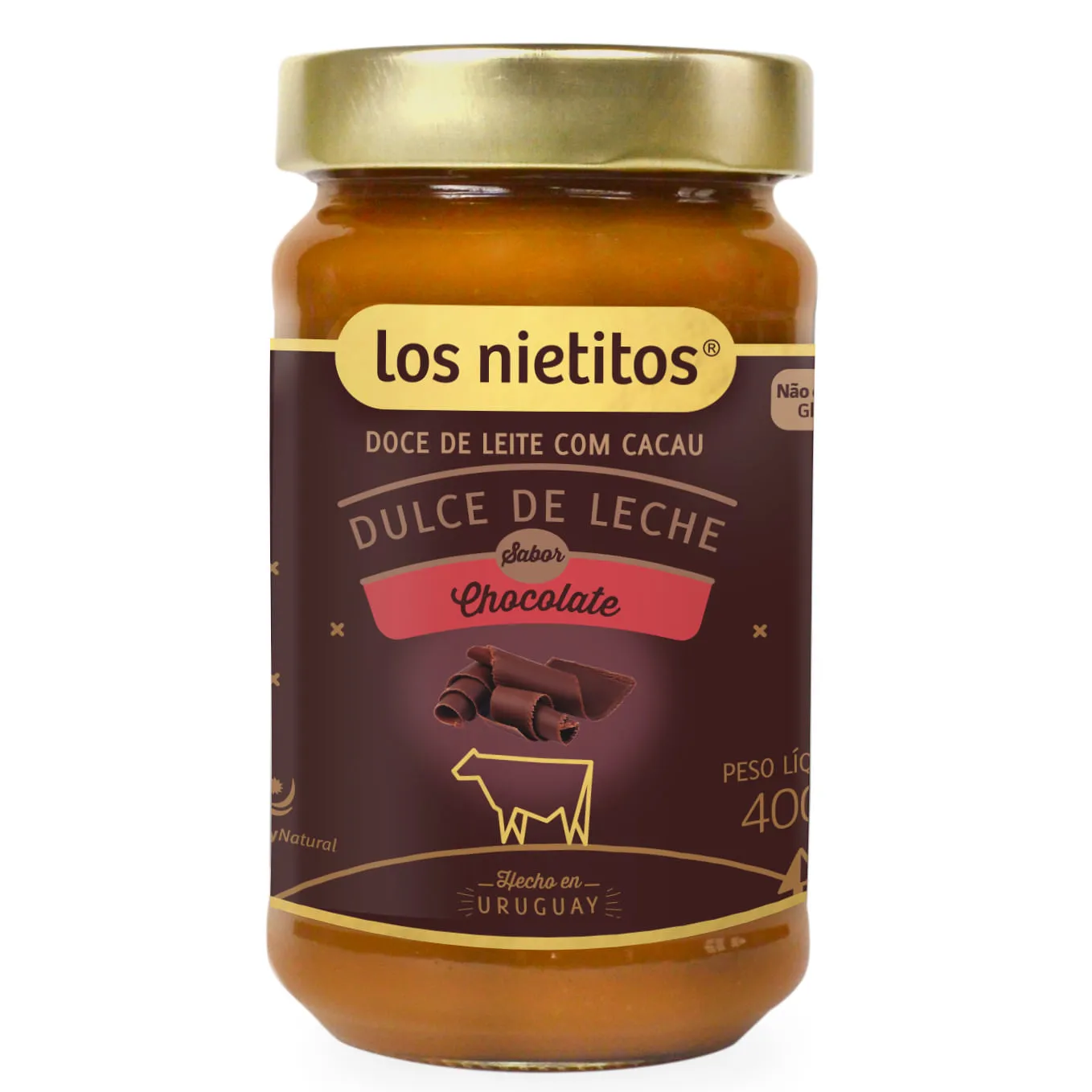 Doce De Leite Uruguaio Los Nietitos Chocolate 400g