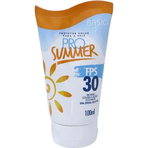 Protetor Solar Pro Summer Fps 30 Basic Care - 100ml