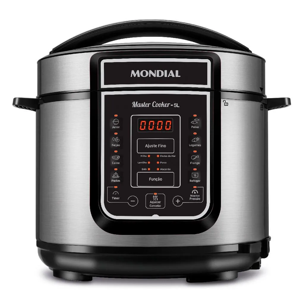 Panela De Presso Eltrica 5 Litros Mondial Master Cooker Pe38