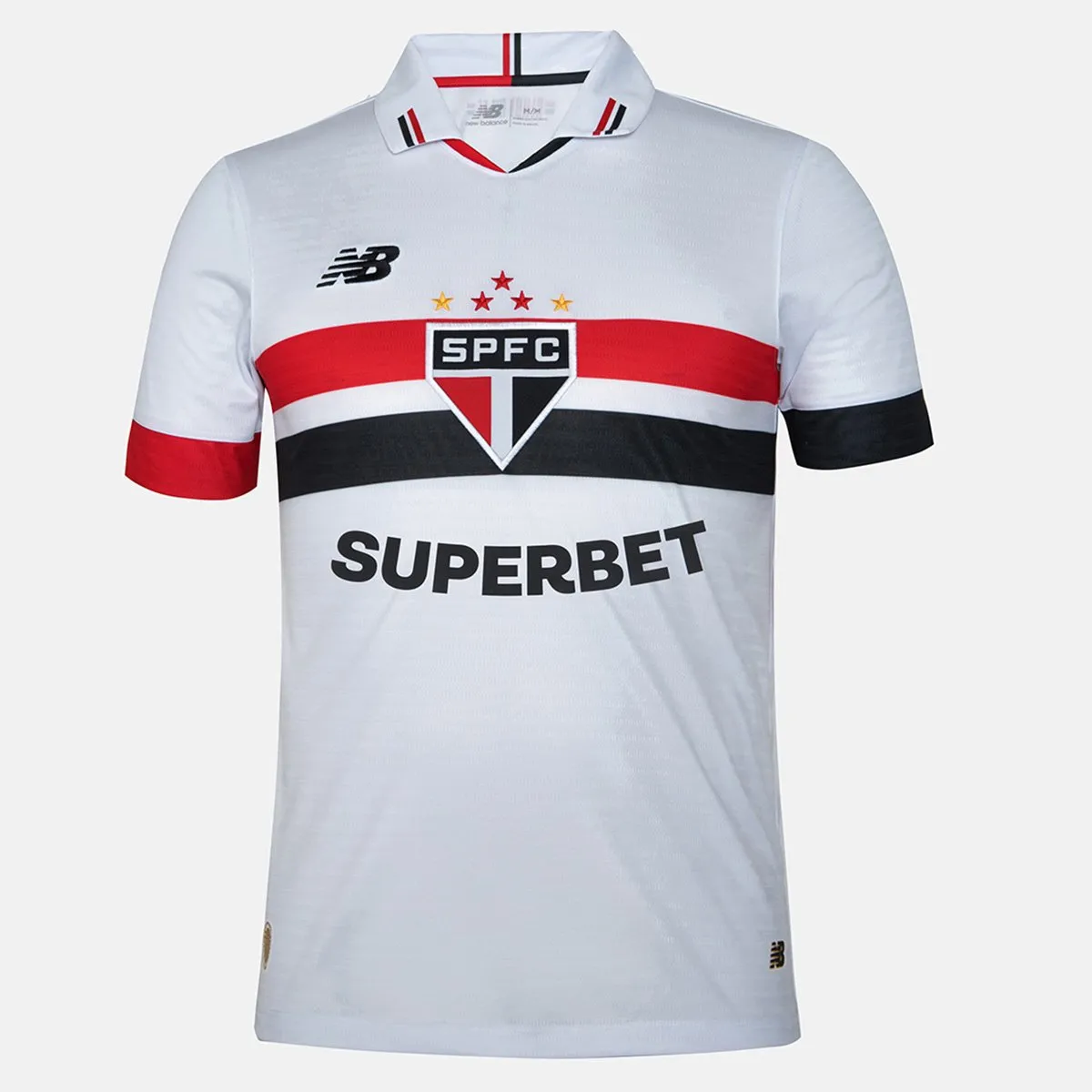 Camisa So Paulo I 24/25 S/n Torcedor New Balance Masculina