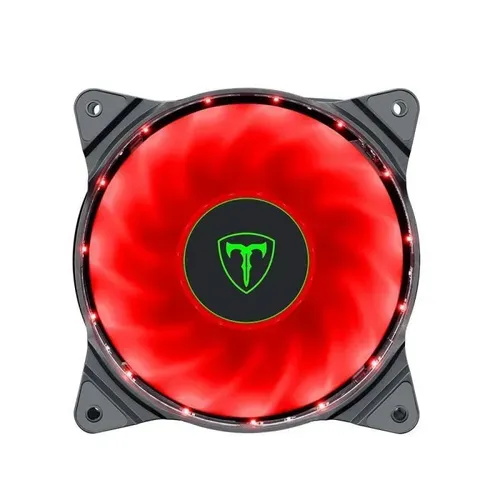 Cooler Fan T-dagger P/ Gabinete Led 120mm Vermelho - T-tgf300-r