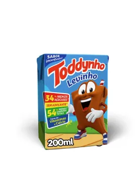 [leve 04 Pague R$ 1,68 Cada] Bebida Lctea Uht Chocolate Toddynho Levinho Caixa 200ml