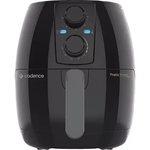 Fritadeira Air Fryer 3 Litros Cadence Pratic Fryer Frt515 Preta 127v - 110v