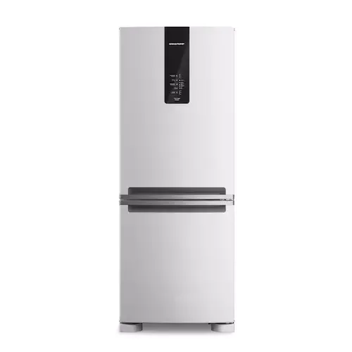 Geladeira Brastemp 447 Litros Frost Free Inverse Com Smart Flow E Fresh Box Branco Bre57fbana - 127v - 110v