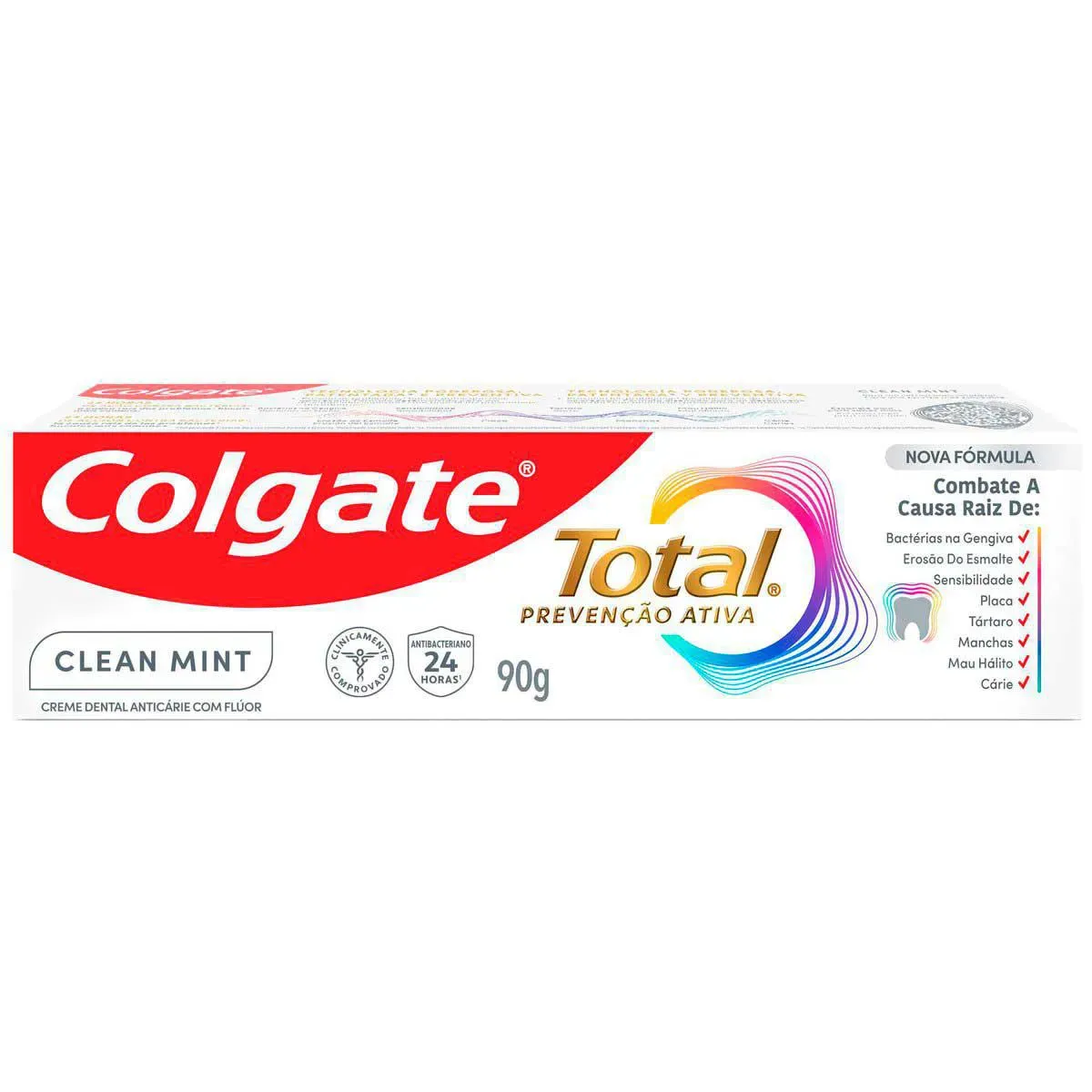 Pasta De Dente Colgate Total Clean Mint Com 90g