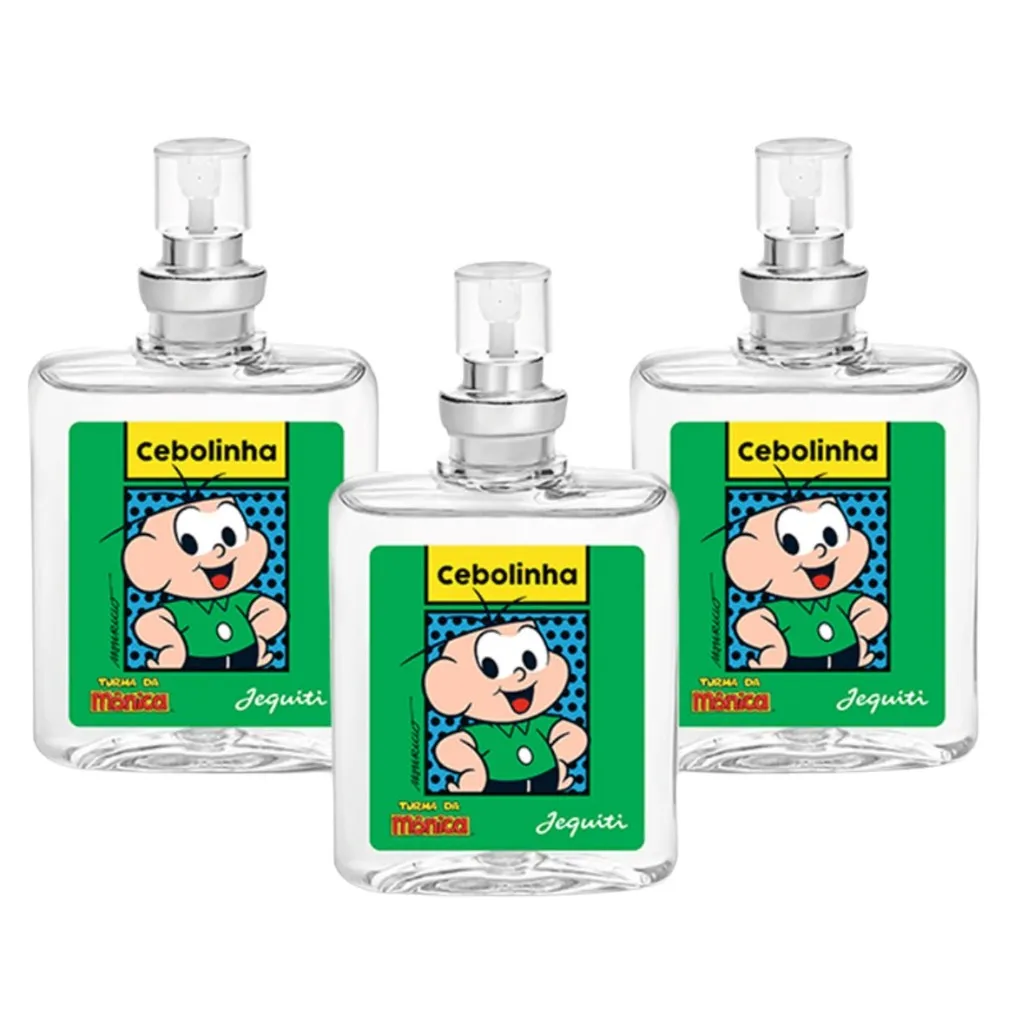 Kit Desodorante Colnia Cebolinha 25ml (3 Unidades) - Jequiti