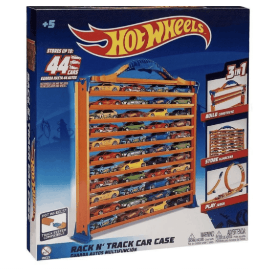 Hot Wheels Pista Porta Carrinho 3 Em 1 Fun 84480