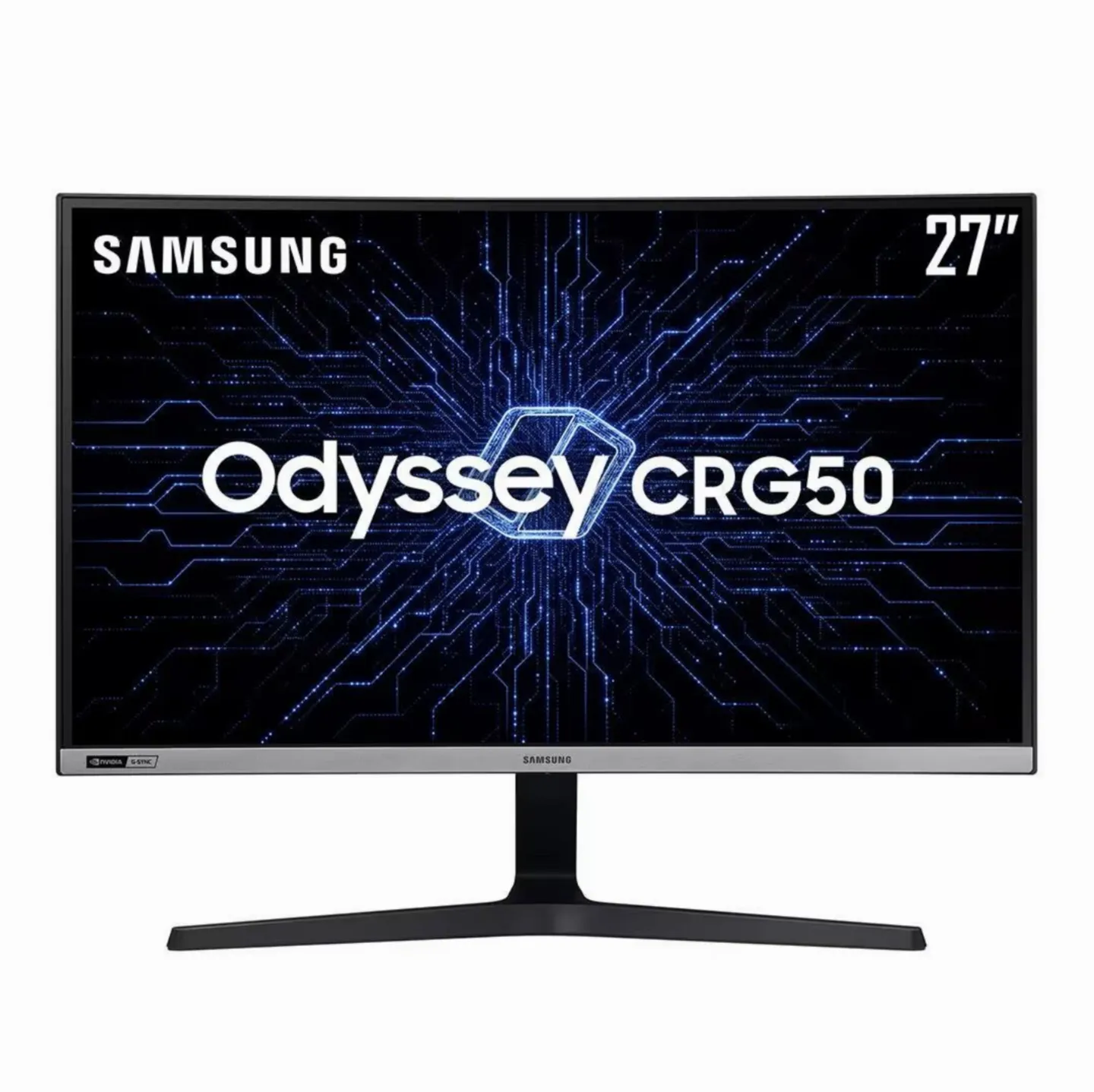 Reembalado: Monitor Gamer Curvo Samsung 27" Fhd 240 Hz, Hdmi Dpgsync Preto E Cinza