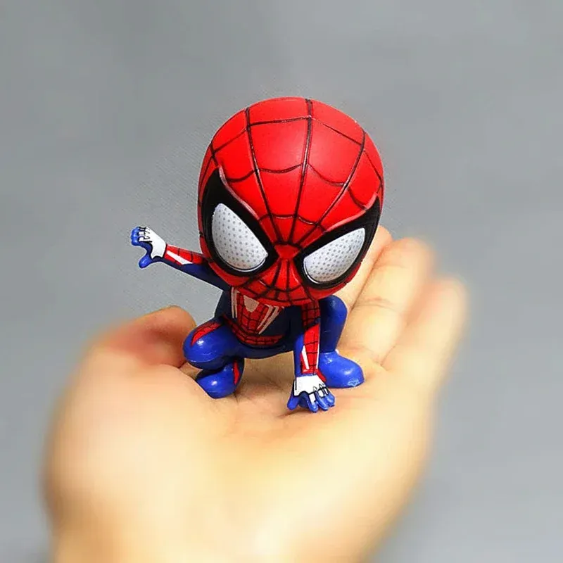 [taxa Inclusa] Marvel Vingadores Homem Aranha Bonito Figura De Ao