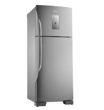 Geladeira/refrigerador Panasonic 435 Litros A++ Nr-bt50bd3x - Frost Free, 2 Portas, Econavi, Ao Escovado