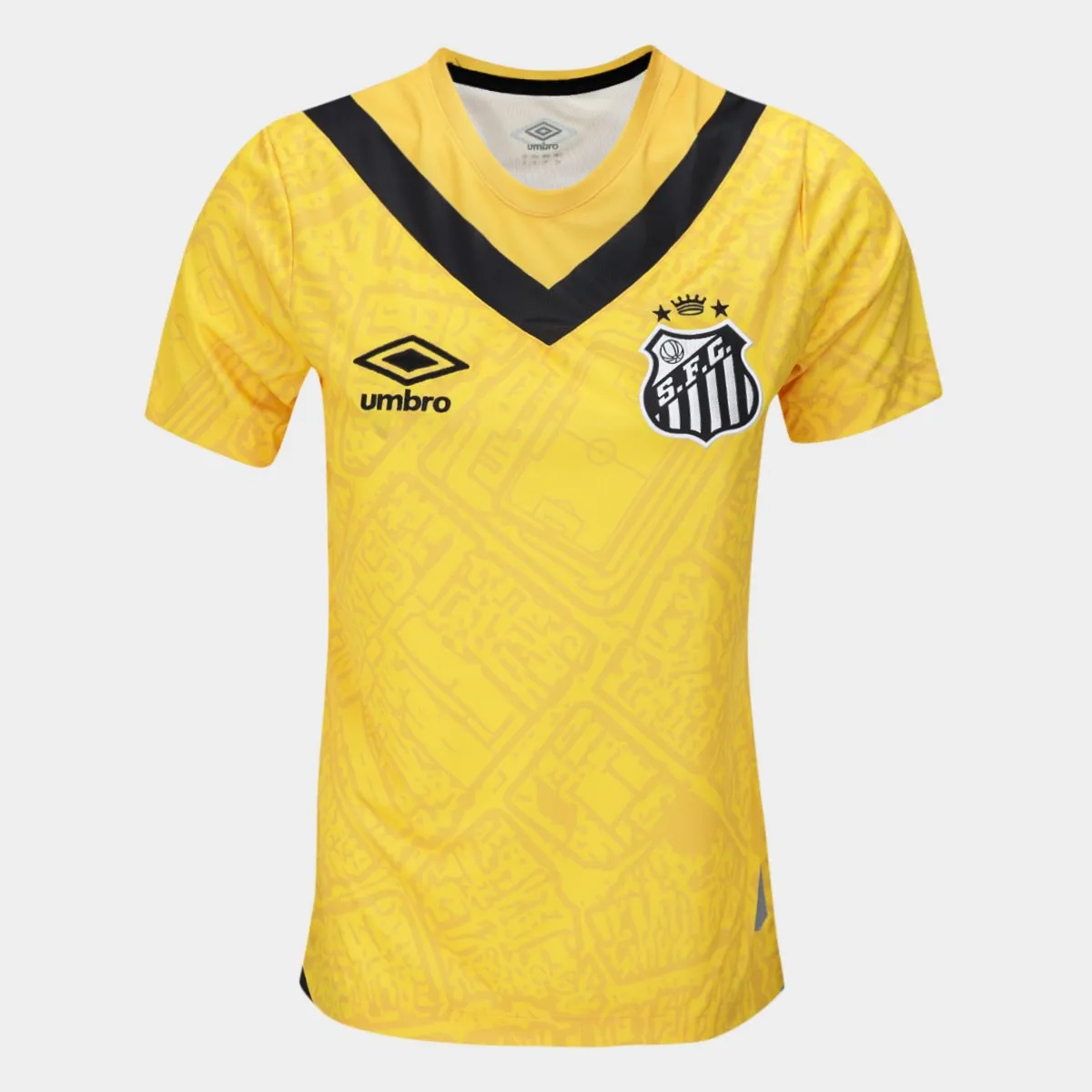 Camisa Santos Iii 2024 S/n Torcedor Umbro Feminina