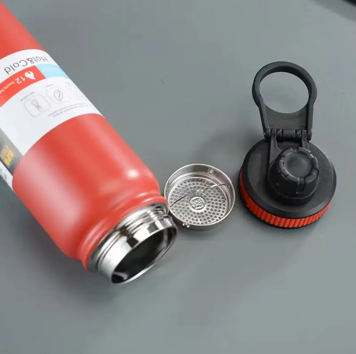 Garrafa Trmica 1000ml Garrafa Espacial Quente & Frio Com Isolamento Trmico De Grande Capacidade