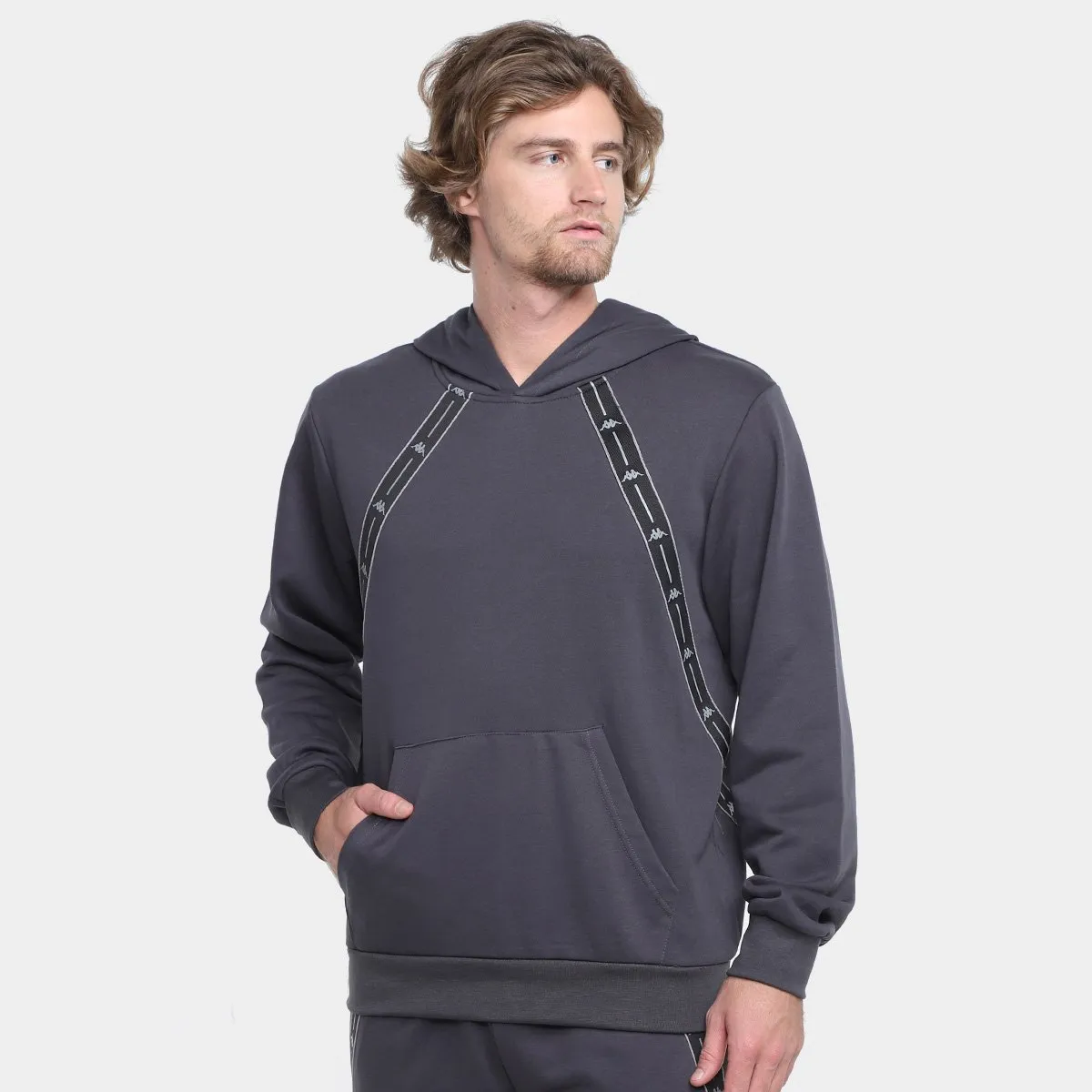 Moletom Kappa Authentic Jpn Gilka Masculino