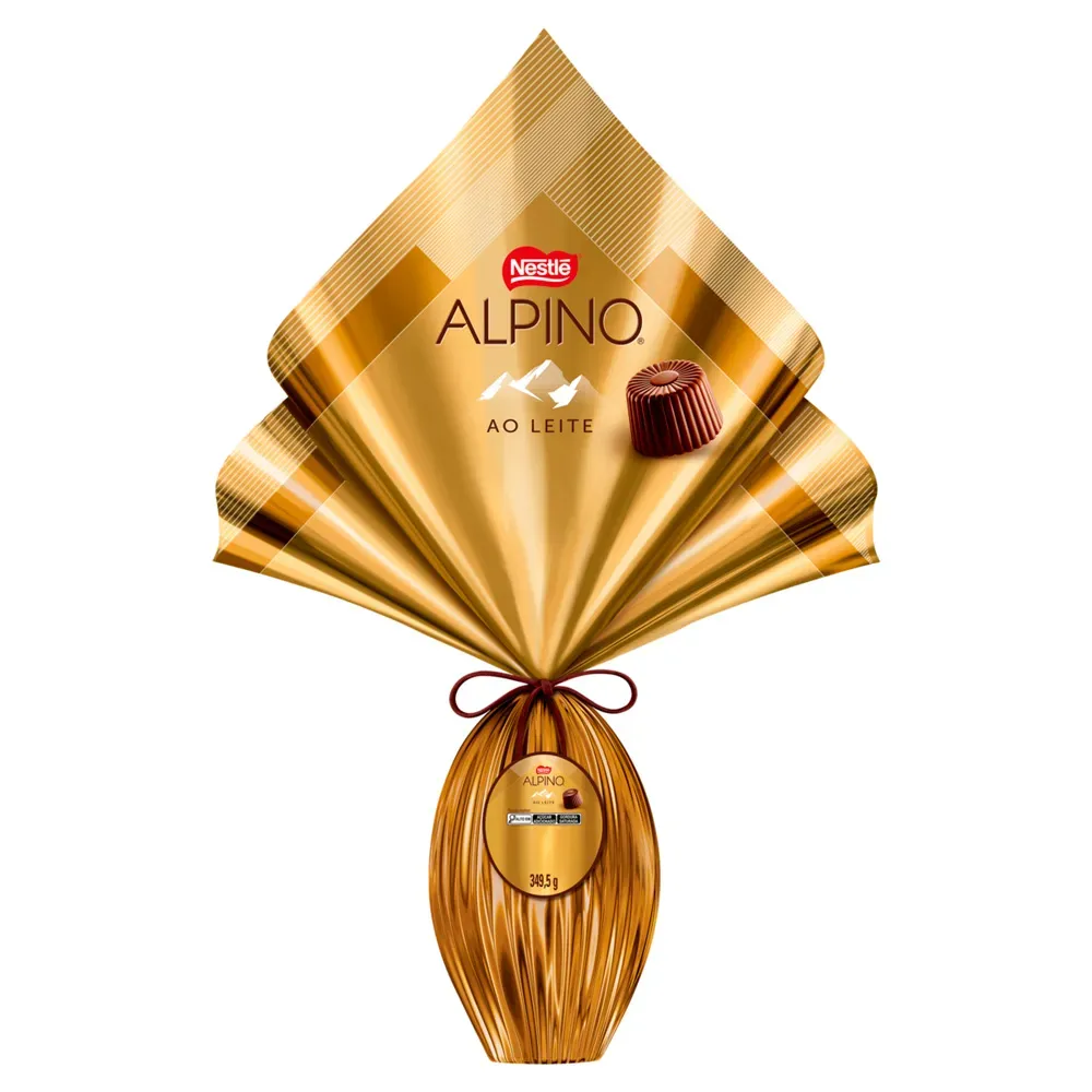 Ovo De Pscoa Nestl Alpino Ao Leite 349,5g