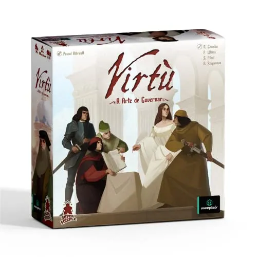 Jogo De Tabuleiro - Virt: A Arte De Governar - Meeple Br