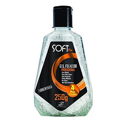 Soft Fix Gel Fixador 250g Fliptop Incolor Unit Softfix