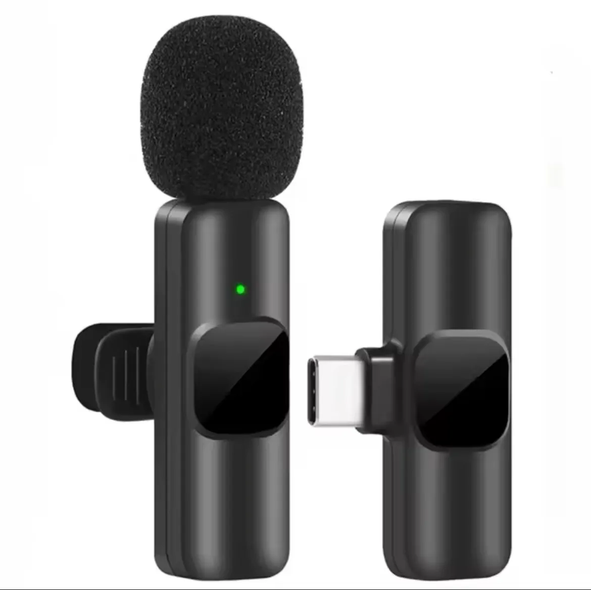 [com Imposto] Microfone De Lapela Sem Fio Para Transmisso Ao Vivo/youtube/tiktok/facebook Microfone De Reduo De Rudo Ao Vivo Para Iphone/android