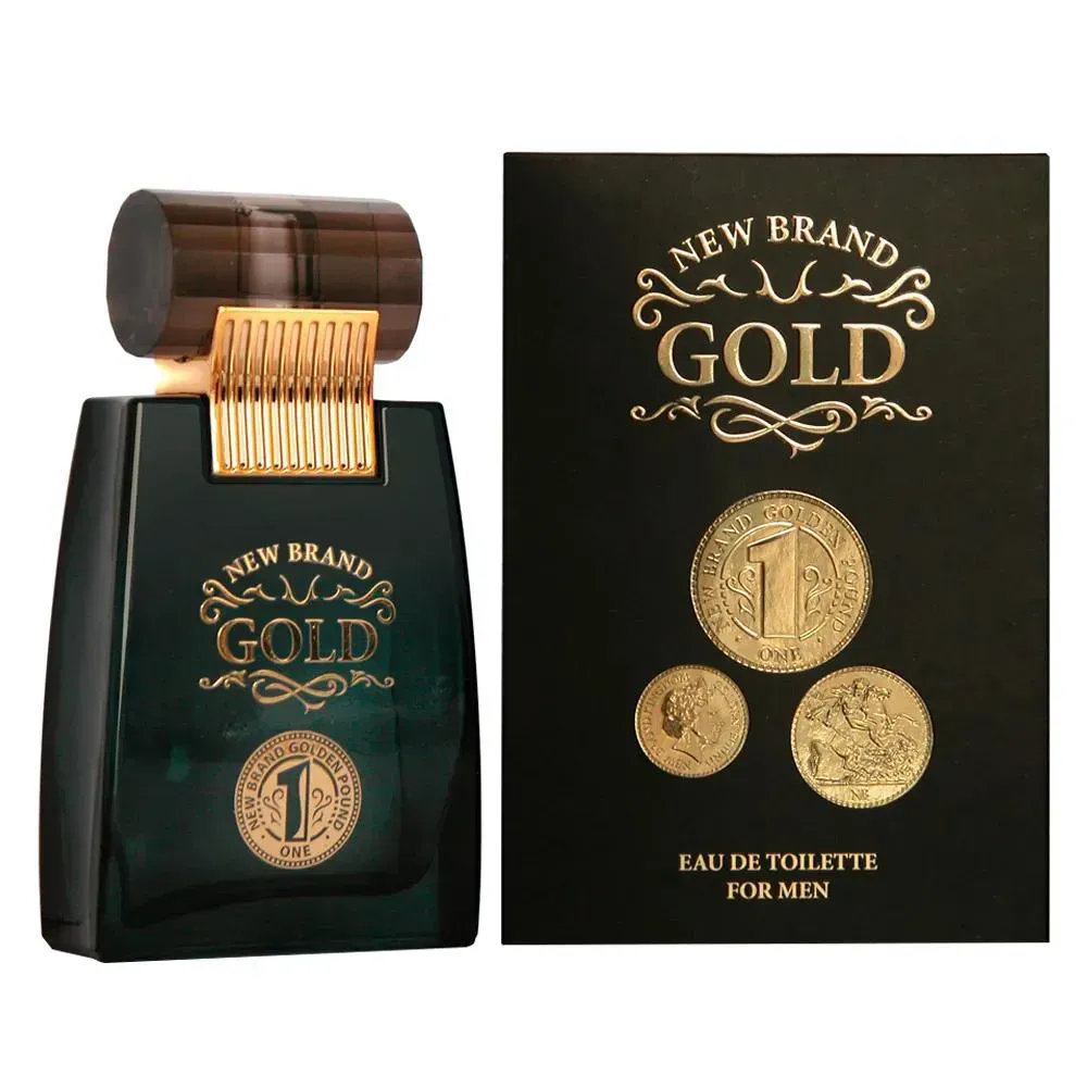 Perfume New Brand Prestige Gold For Men Eau De Toilette Masculino 100ml