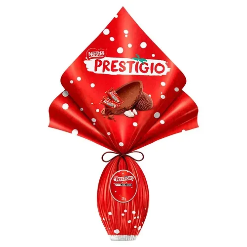 [leve 2 Pague R$ 35,99 Cada] Ovo De Pscoa Chocolate Ao Leite Com Coco Prestgio Nestl 225g