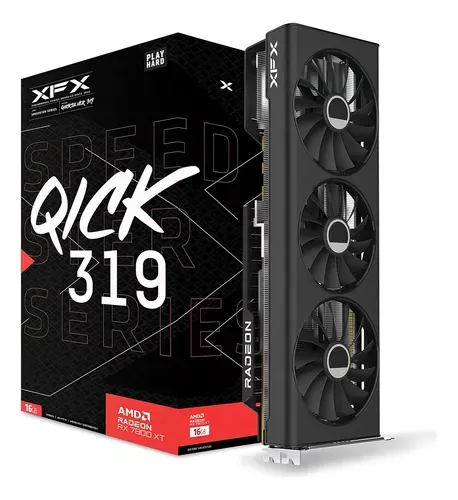 Placa Grfica Xfx Speedster Qick319 Rx 7800 Xt