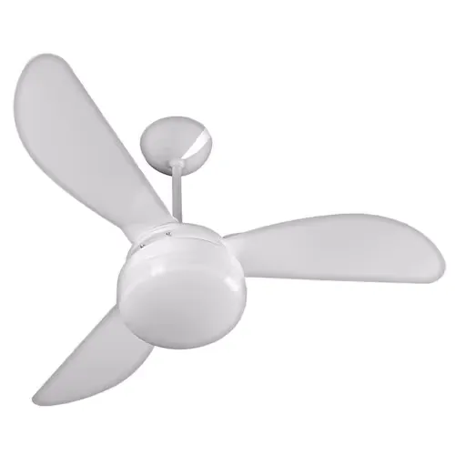 Ventilador De Teto 3 Ps Ventisol Fnix Globo Com 3 Velocidades Branco 127v - 110v