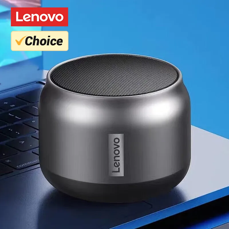 [taxa Inclusa] Lenovo-k30 Alto-falante Sem Fio Bluetooth Porttil, Alto-falante Ao Ar Livre Usb  Prova D'gua, Alto-falantes Music Surround Bass Box