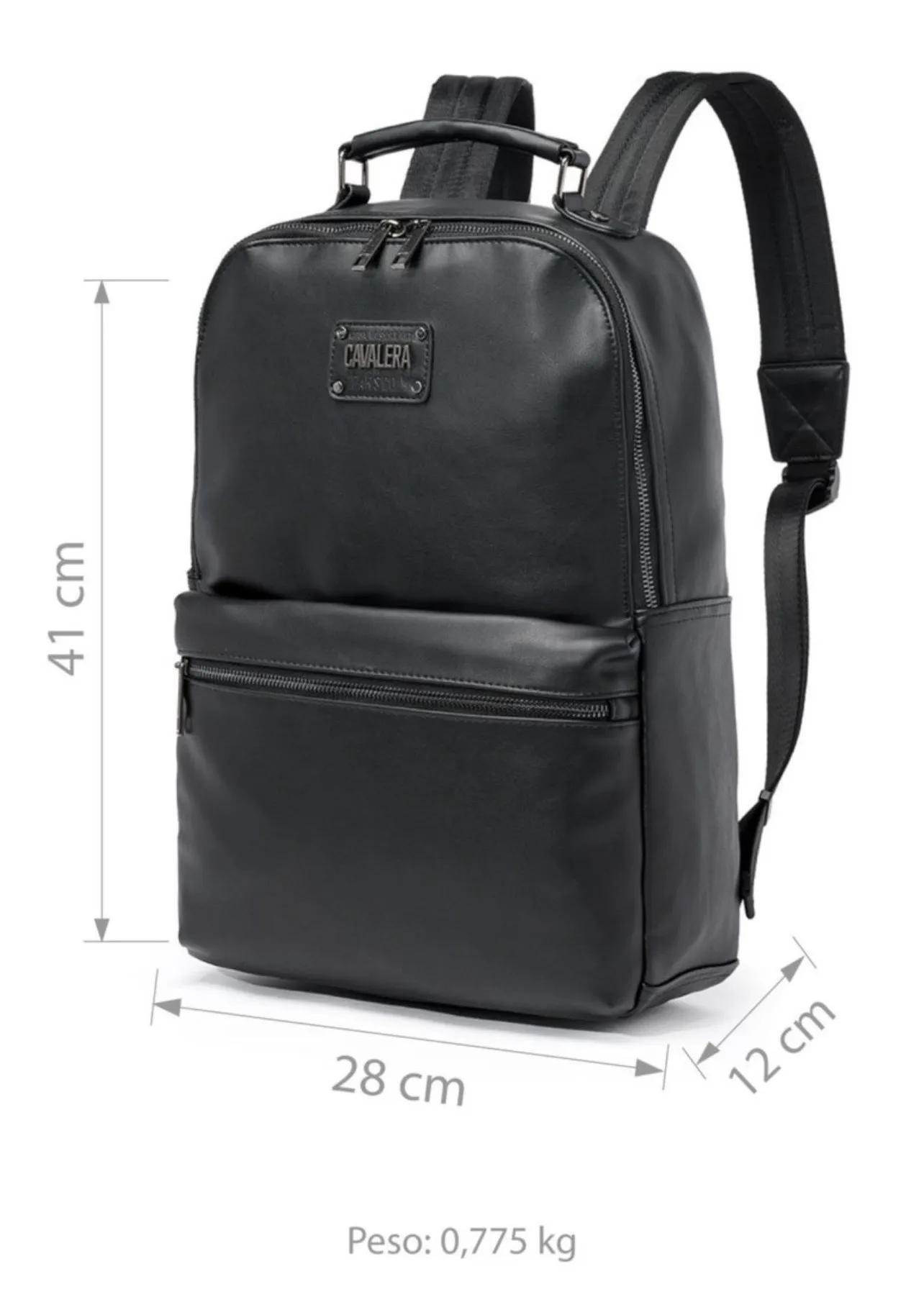 Mochila Cavalera Reforada Escolar Notebook Faculdade Espaosa
