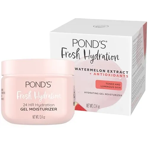 [taxa Inclusas] Pond's Hidratante Facial Em Gel Extrato De Melancia, 3,4 Oz