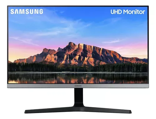 Monitor Samsung Uhd 28'' Painel Ips 4k Hdmi Freesync Srie Ur550 Hdr 60hz 4ms Cor Preto 110v/220v