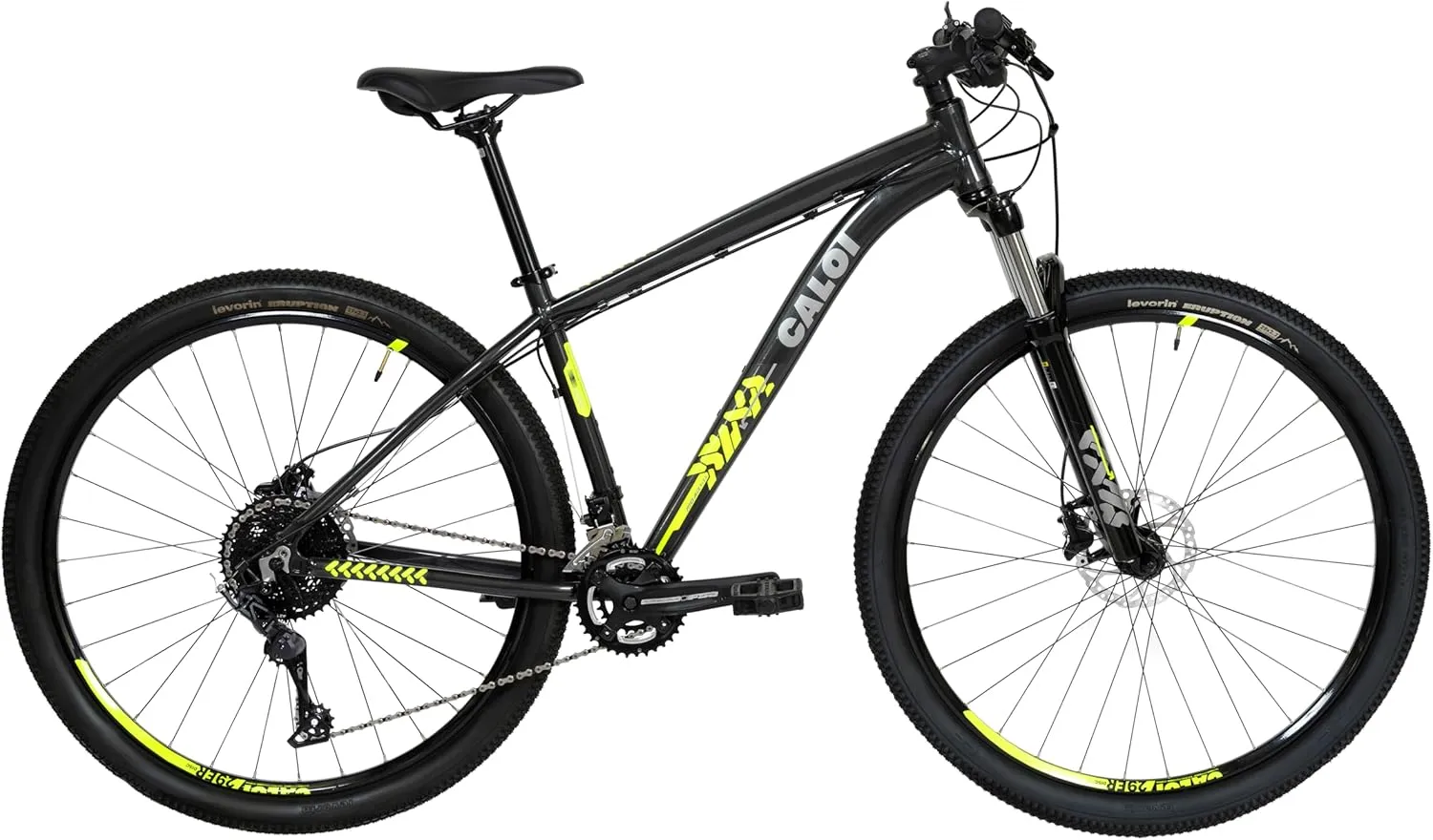 Caloi Bicicleta Moab Flex, Aro 29, Tamanho 19, Cmbio Microshift 20 Velocidades, Grafite
