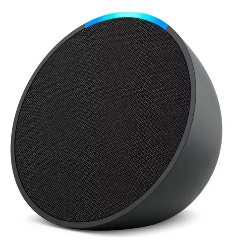 Echo Pop Smart Speaker Amazon Cor Preto C2h4r9