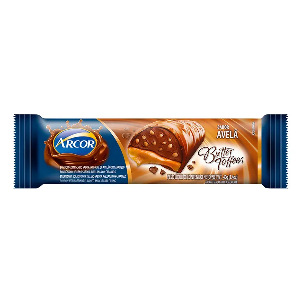 Chocolate Arcor Butter Toffees Avel 40g