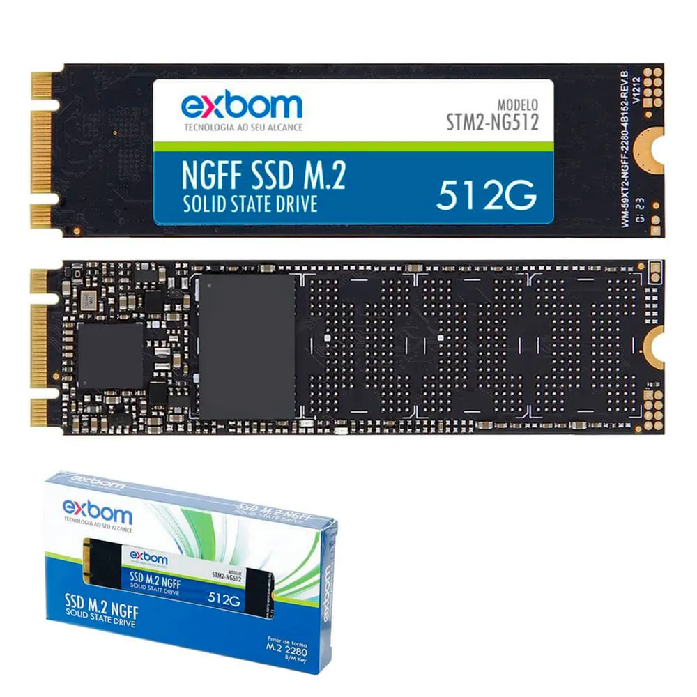 Ssd Nvme 512gb Stm2nv512 04205 - Exbom