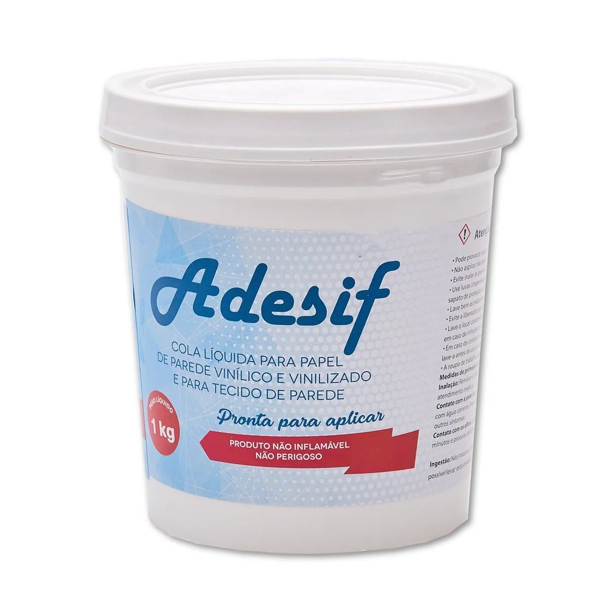 Cola Lquida Para Papel De Parede 1kg - Branca