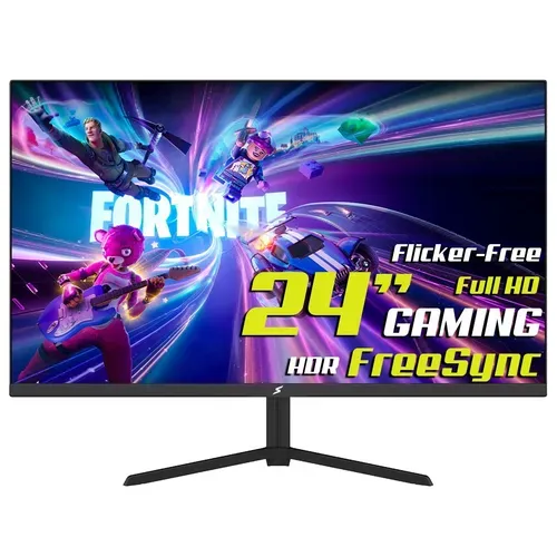 Monitor Gamer Superframe Vision 100hz, 24 Pol, Full Hd, 102% Srgb, E-led, Hdr, Freesync, Hdmi/vga, Sfpfb-24100